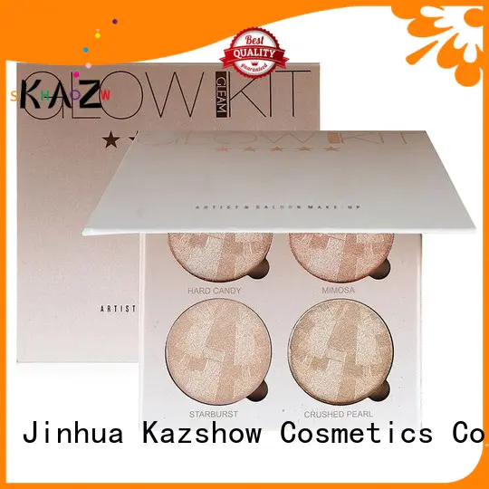Kazshow makeup highlighter palette wholesale online shopping for face makeup