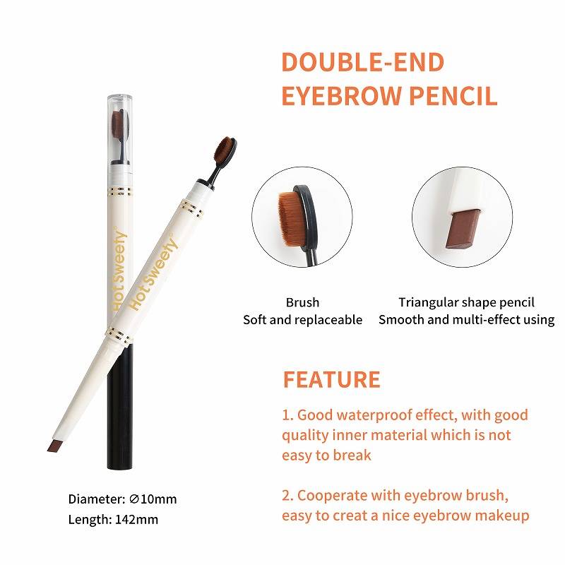 Double-end Brow Pen Long Lasting Eye Makeup YCP21005
