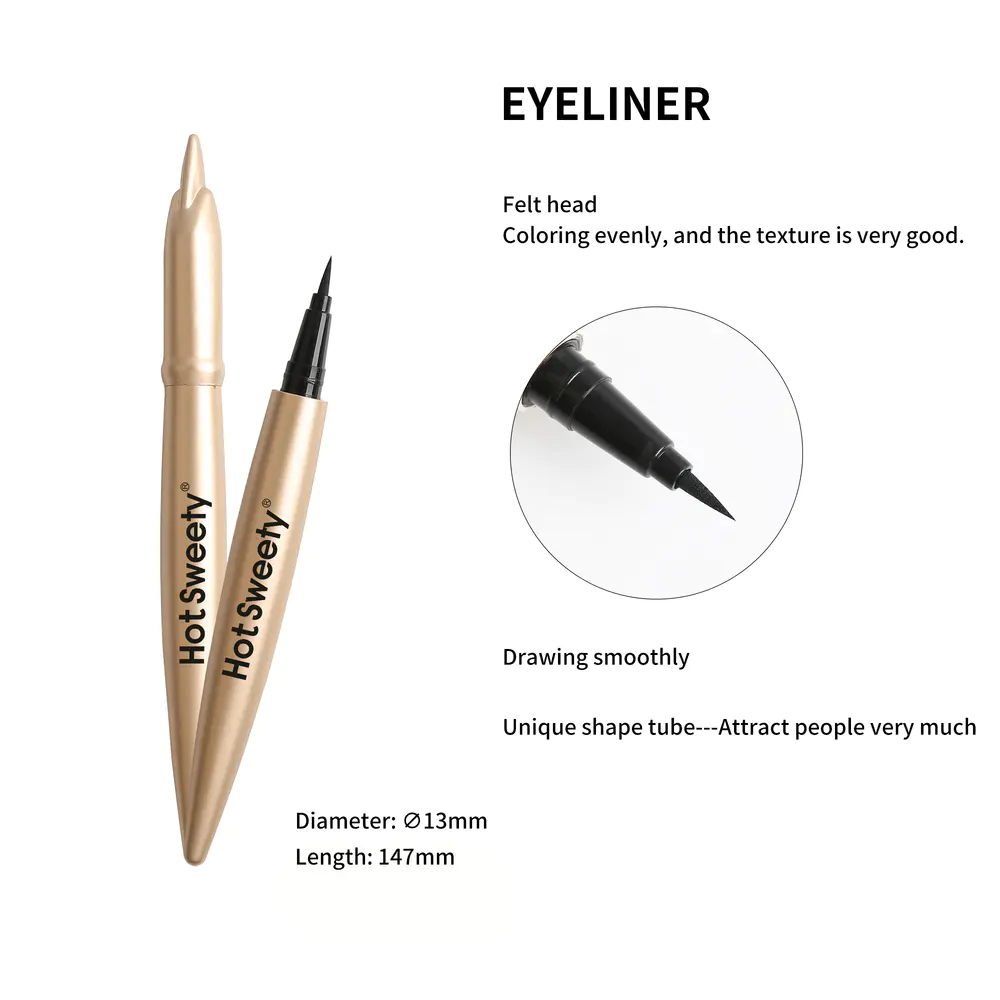Liquid Waterproof Eyeliner Brush Tip Pen YCP22012
