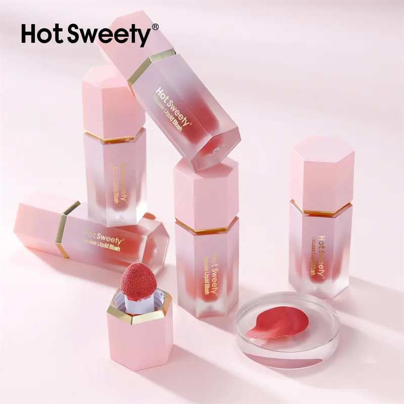 Custom Logo Makeup Liquid Blusher Lipstick