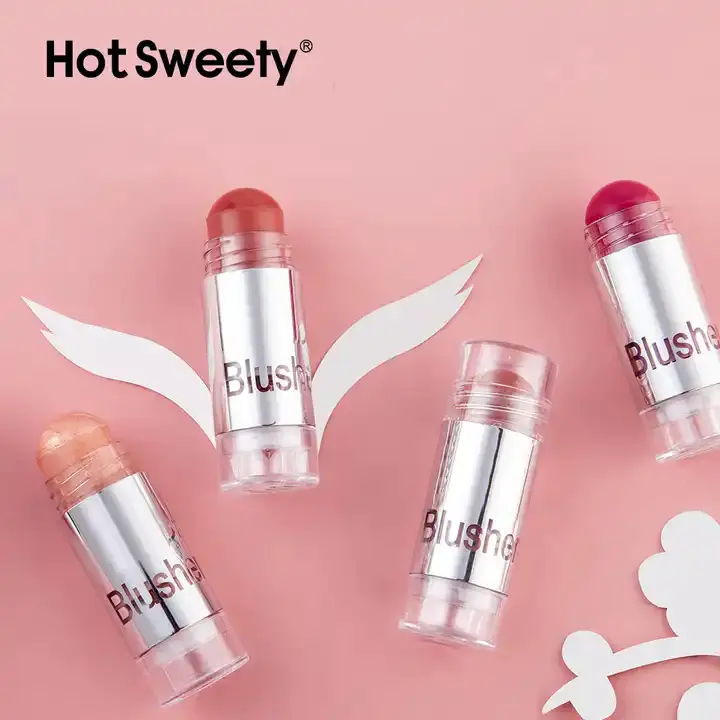 custom logo Makeup Blusher Blush Stick high pigment