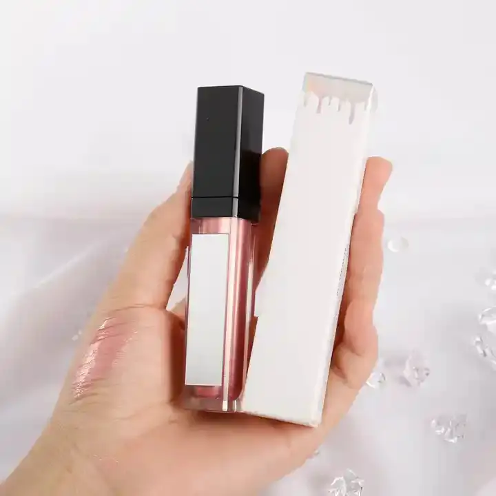Cosmetic Makeup Matte Glitter Shimmer Nude Waterproof Lip Gloss