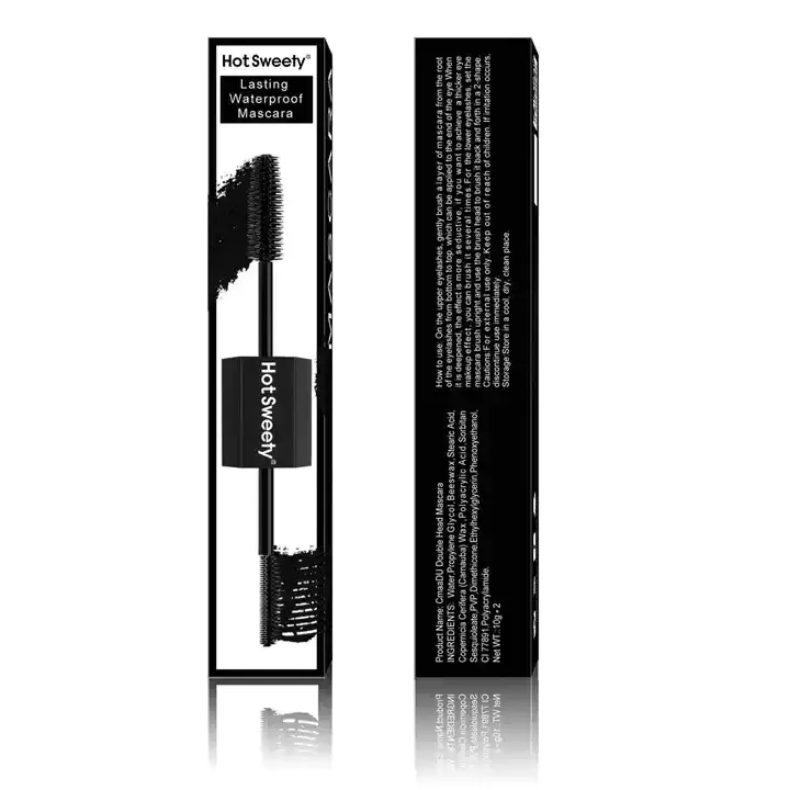 Private Label Double Heads Mascara Long Lasting Waterproof Curling