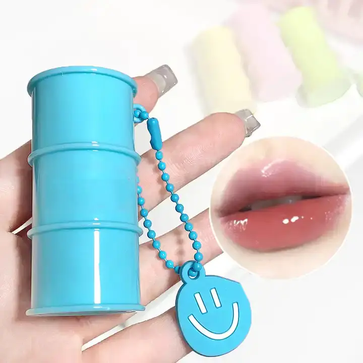 Custom Tube Liquid Lipstick glossy lipgloss with keychain