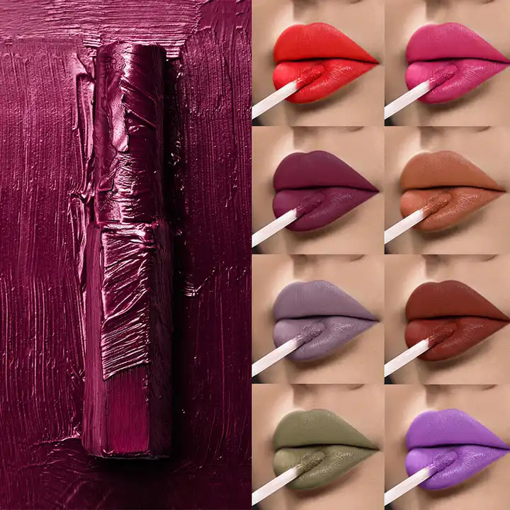 36 Colors Liquid Matte Lipstick High pigment matte lipgloss