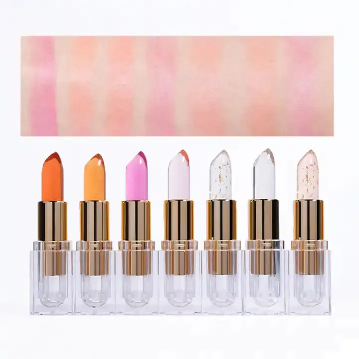 Jelly Color Changing Lipstick Moisturizing and not easy to fade