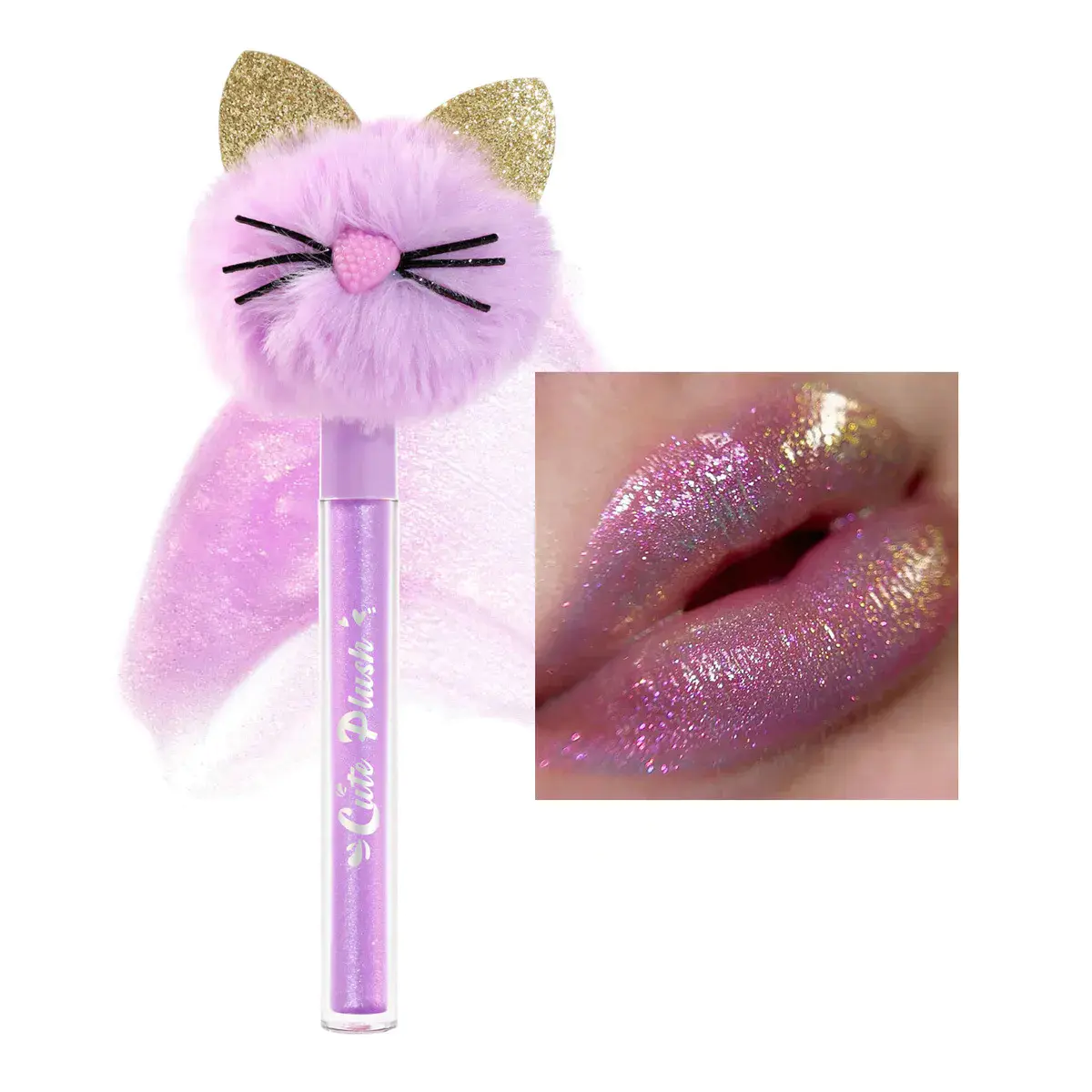 Cat Shaped Cosmetics Lipsticks Matte Waterproof Lip gloss