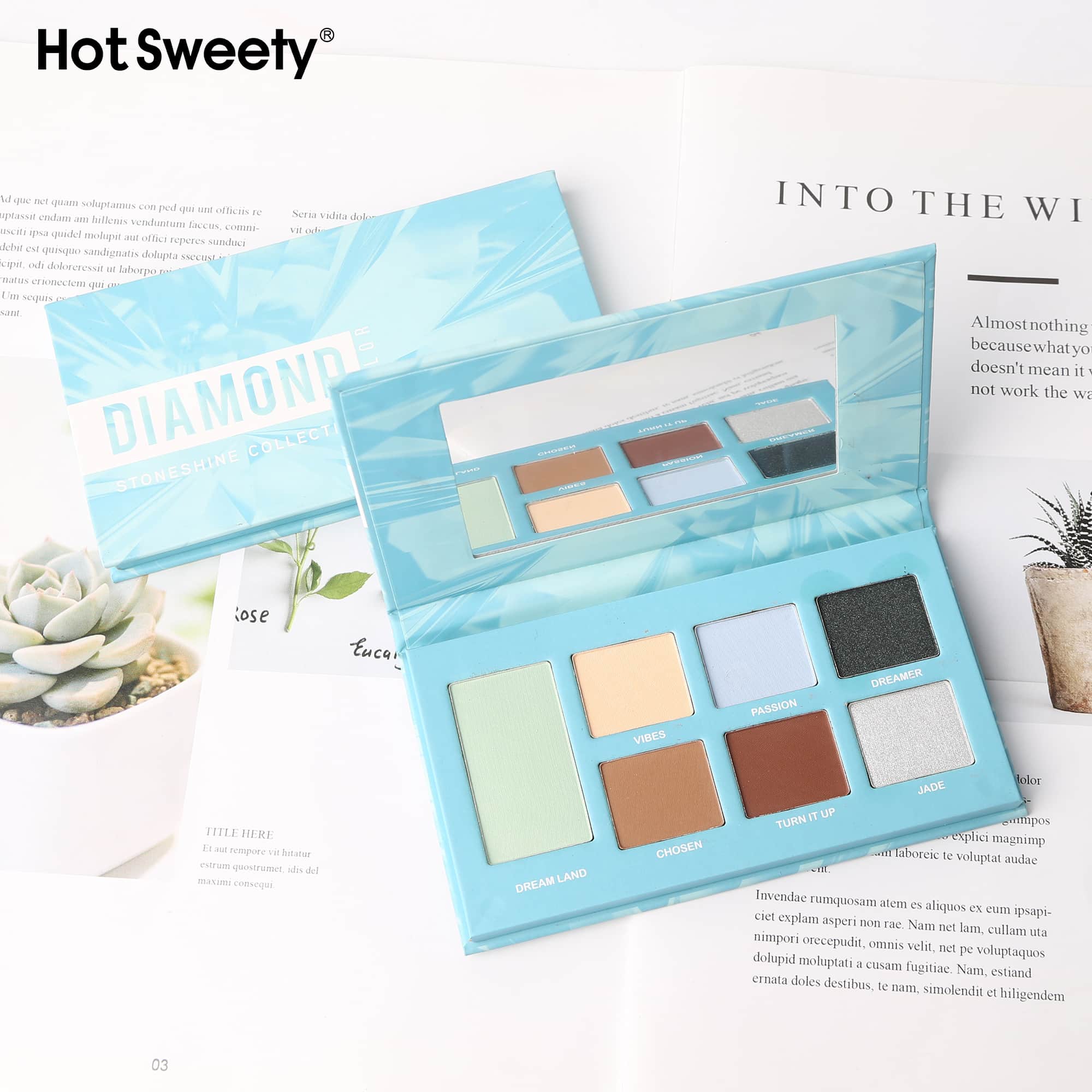 Mini Eyeshadow Palette, Velvety Matte&Satin Finish, 6 Nude Taupe & Brown Neutral Eye Shadows