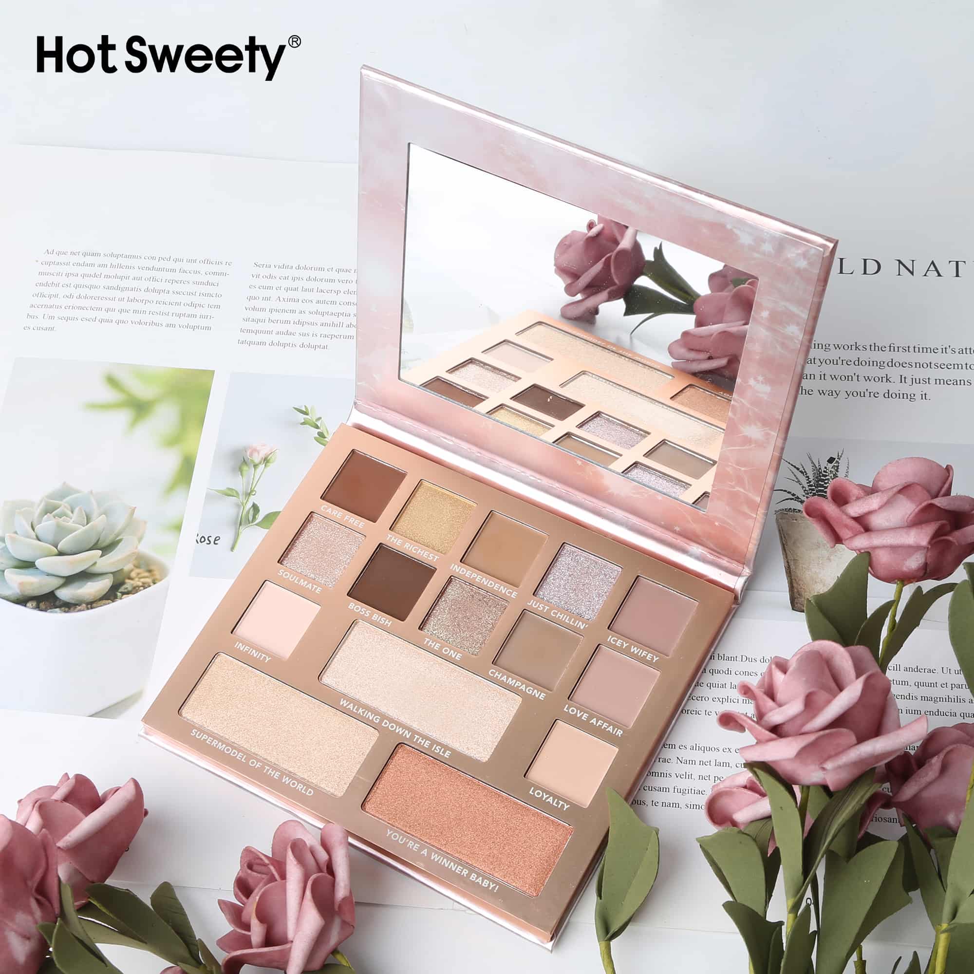 Neutral Eyeshadow Palette 9 Colors Nude Brown Eyeshadow Palette