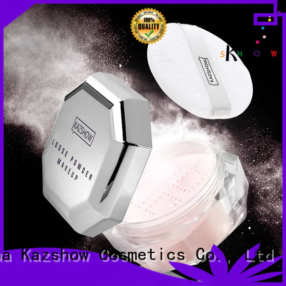 Kazshow face loose powder buy products from china for oil skin