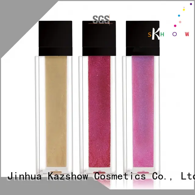 Kazshow sparkle lip gloss advanced technology for lip makeup