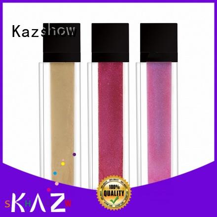 Kazshow light pink lip gloss advanced technology for lip makeup