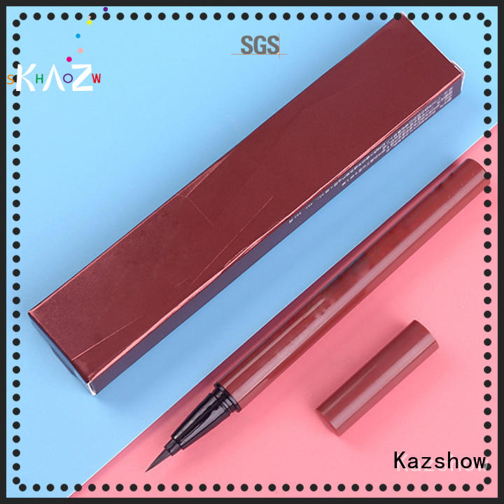 Kazshow black eyeliner pencil china factory for ladies
