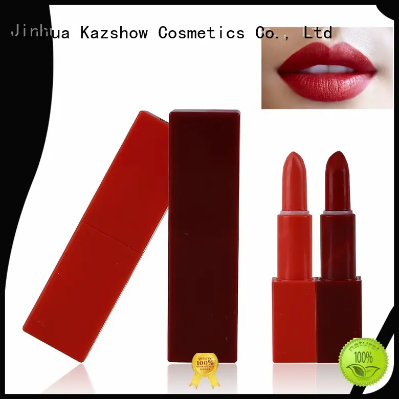 Kazshow unique design best long lasting lipstick online wholesale market for women