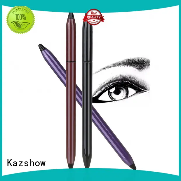 Kazshow waterproof waterproof eyeliner pencil china factory for ladies