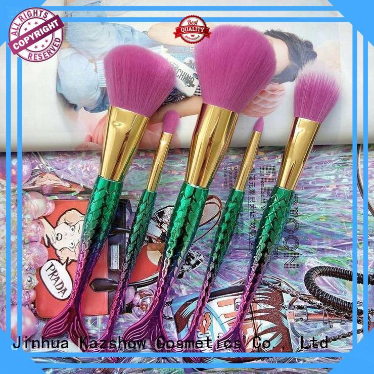 Kazshow popular full makeup brush set china wholesale website for face makeup