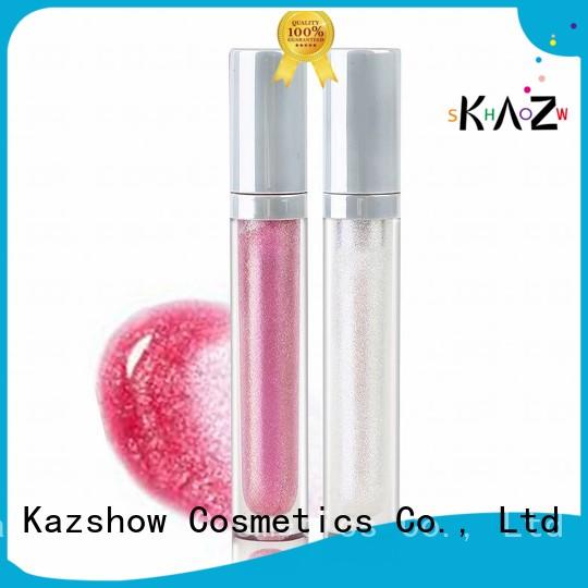 Kazshow natural lip gloss environmental protection for lip makeup