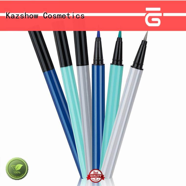 Kazshow glitter liquid liner pen for eyes makeup