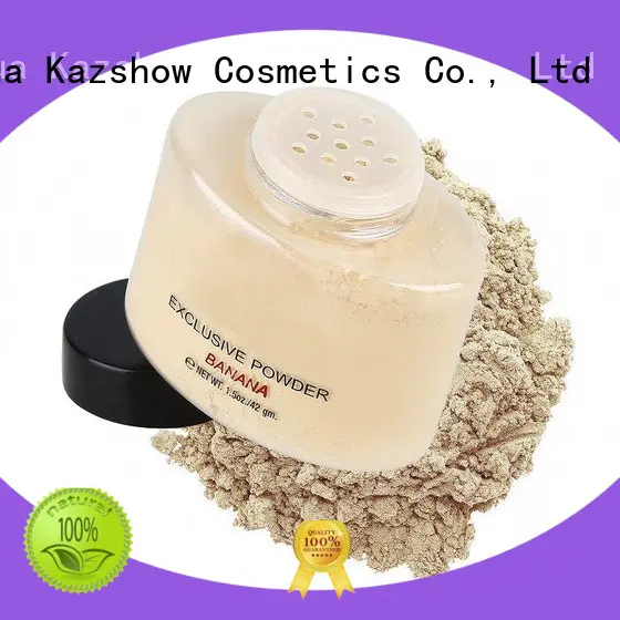 Kazshow mineral face powder directly price for oil skin