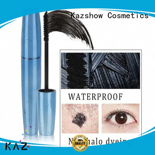 Kazshow long lasting 3d fiber mascara manufacturer for young ladies