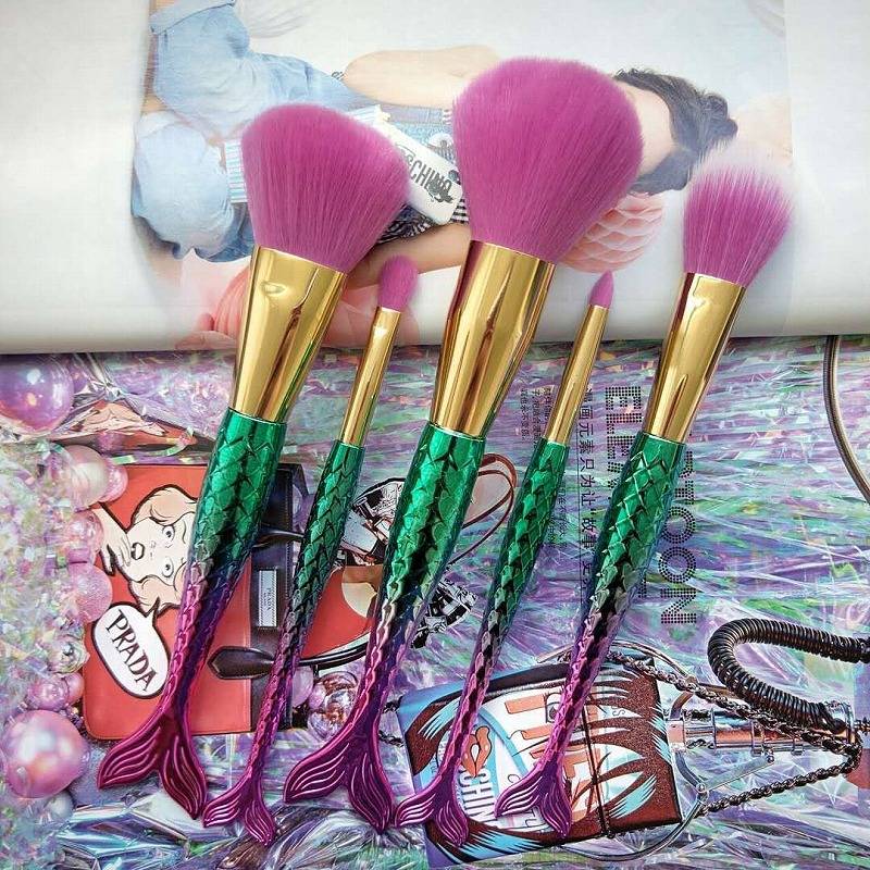 Kazshow Latest glitter makeup brushes factory price for eyes makeup-1