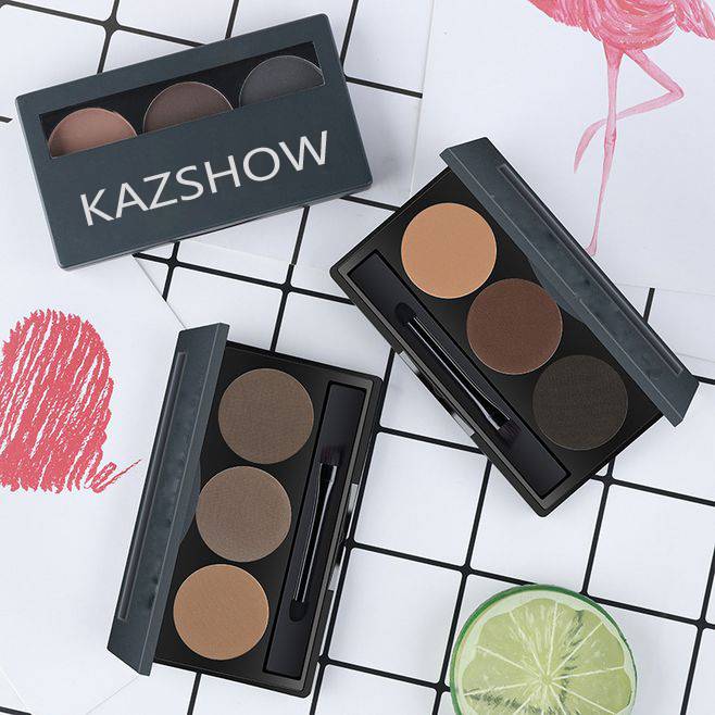 Kazshow kiss beauty eyebrow powder for business for eyes makeup-2