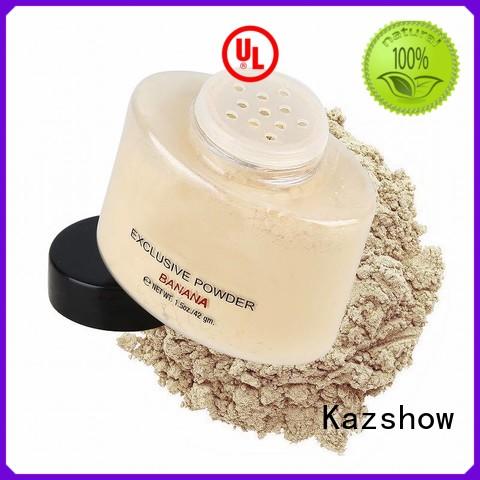 Kazshow best loose face powder buy products from china for oil skin
