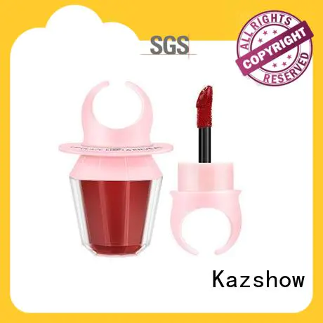 Kazshow light pink lip gloss advanced technology for lip