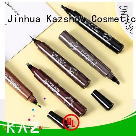 Kazshow Anti-smudge eyebrow pen inquire now for eyes makeup