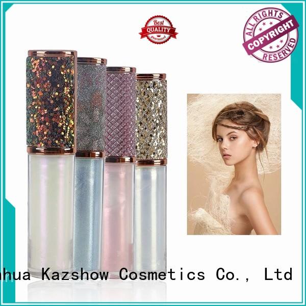 Kazshow long lasting shiny lip gloss environmental protection for business
