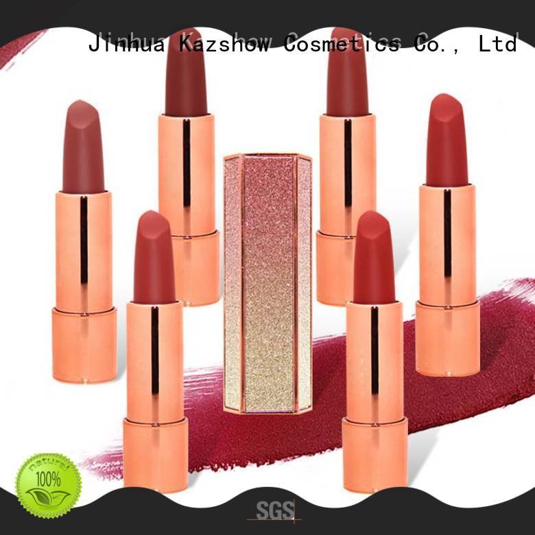 long lasting orange red lipstick from China for lips makeup