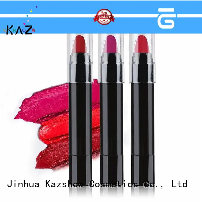 Kazshow unique design light pink lipstick for lips makeup