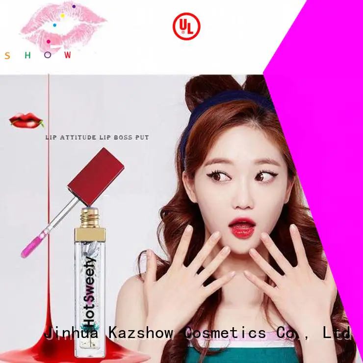 Kazshow moisturizing lip gloss oil personalized for lip