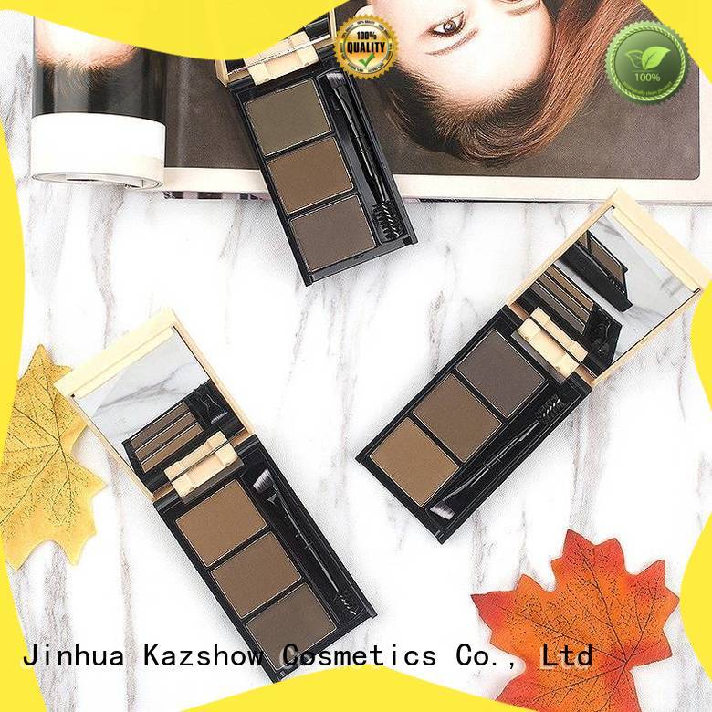 Kazshow dark brown eyebrow powder from China for young ladies