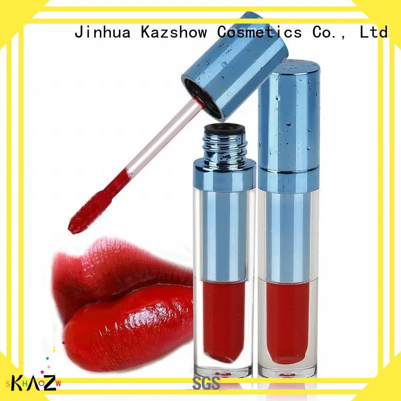 Kazshow matte lip gloss environmental protection for lip