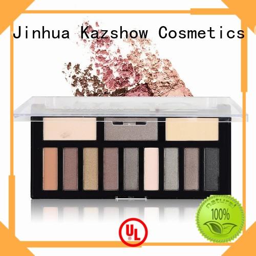 Kazshow colorful pro eyeshadow palette wholesale products for sale for women