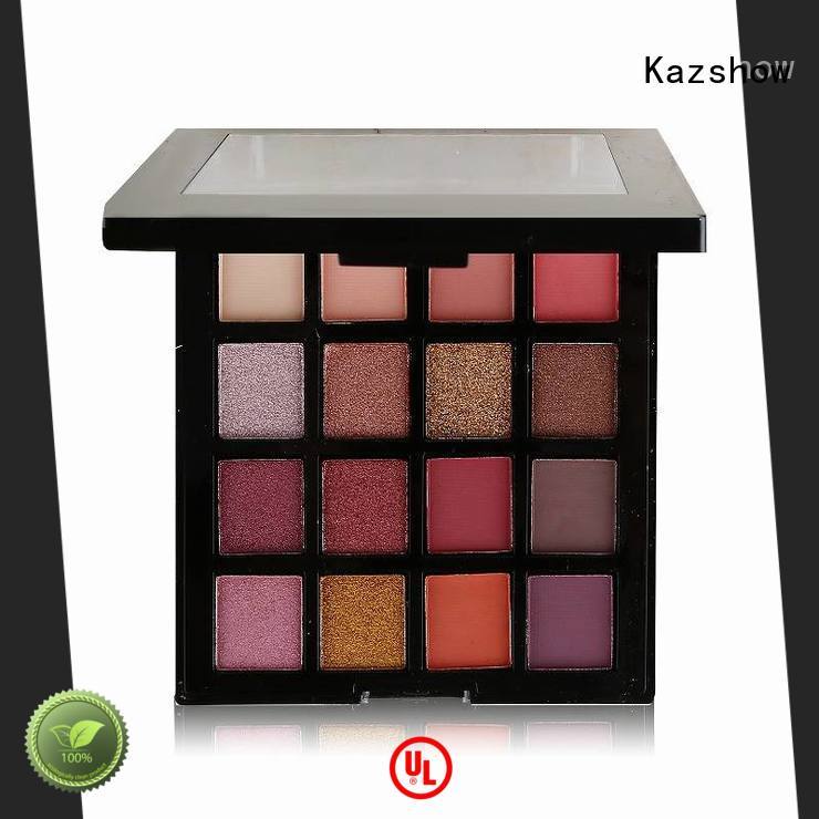 Kazshow glitter best eyeshadow palette cheap wholesale for beauty