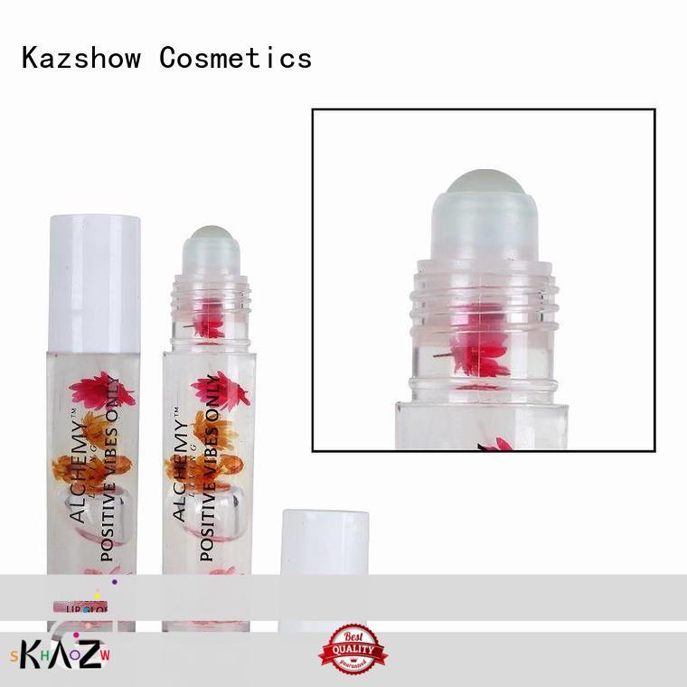 Kazshow customize moisturizing lip oil factory price for lips makeup