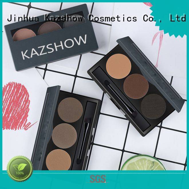 Anti-smudge dark brown eyebrow powder from China for eyes makeup