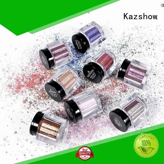 Kazshow waterproof good eyeshadow palettes cheap wholesale for beauty