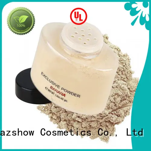 Kazshow yellow face powder directly price for face