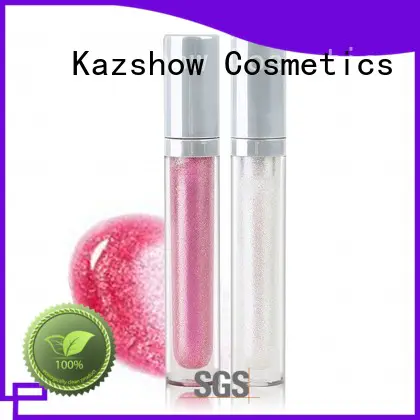 Kazshow pink lip gloss advanced technology for business