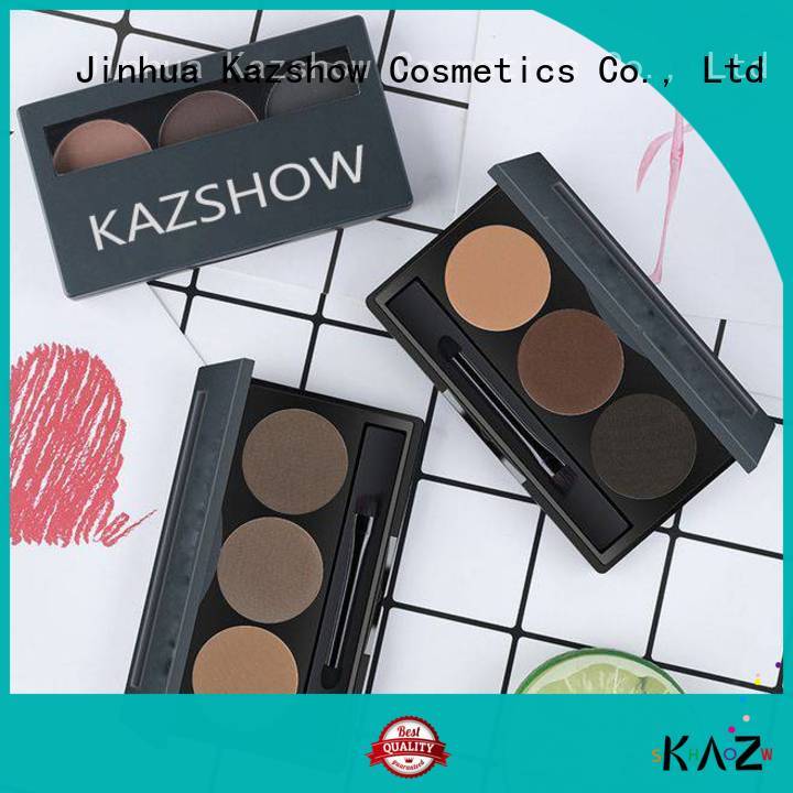 Kazshow waterproof eyebrow powder from China for eyes makeup