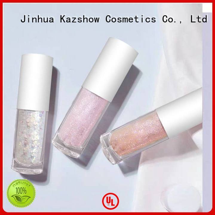 Kazshow crystal liquid shimmer eyeshadow with competitive price for eyeshadow