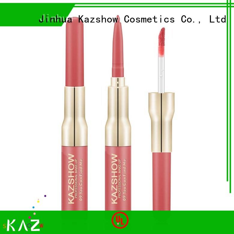 Kazshow sparkly good lip gloss china online shopping sites for lip makeup