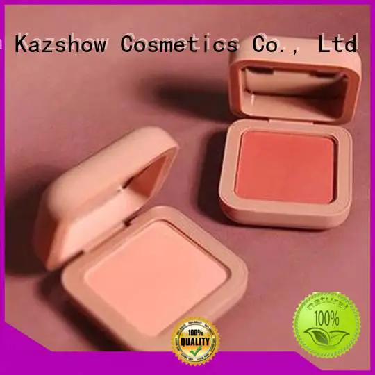 Kazshow popular long lasting blush personalized for face makeup