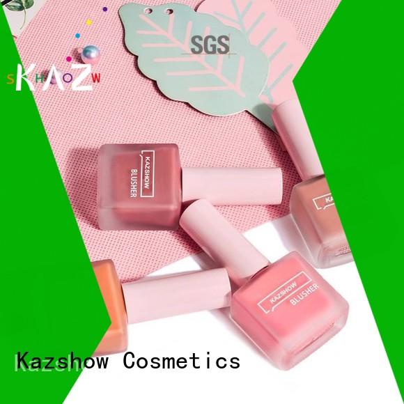 Kazshow blush cosmetics factory price for highlight makeup
