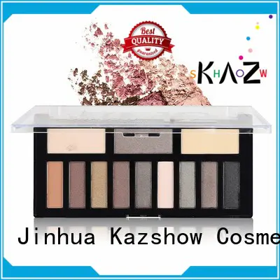 Kazshow glitter eye palette manufacturer for eyes makeup