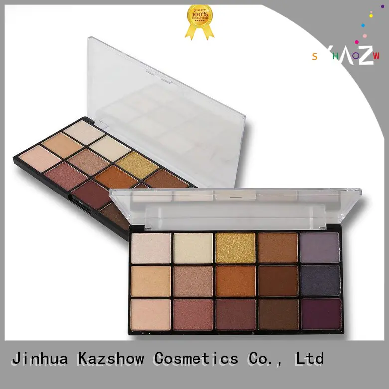 Kazshow shimmer eyeshadow palette manufacturer for women