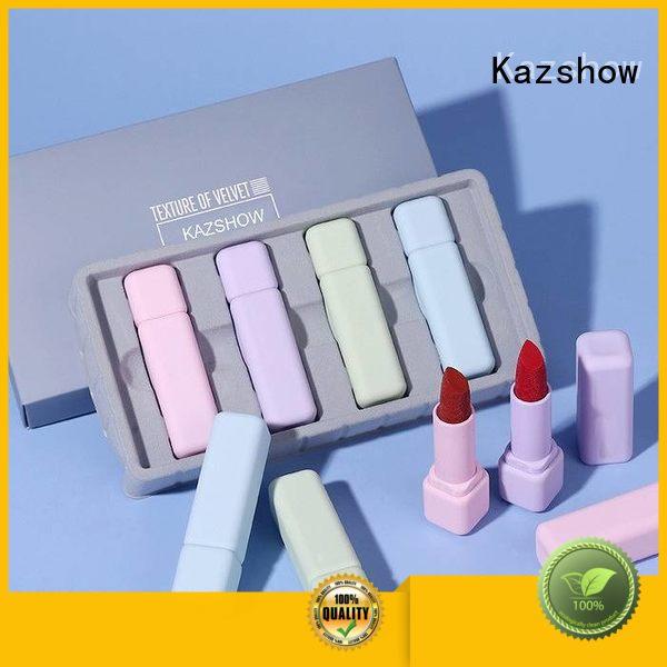Kazshow long lasting orange red lipstick online wholesale market for women